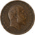 Munten, INDIA-BRITS, Edward VII, 1/4 Anna, 1907, Calcutta, FR+, Bronzen, KM:502