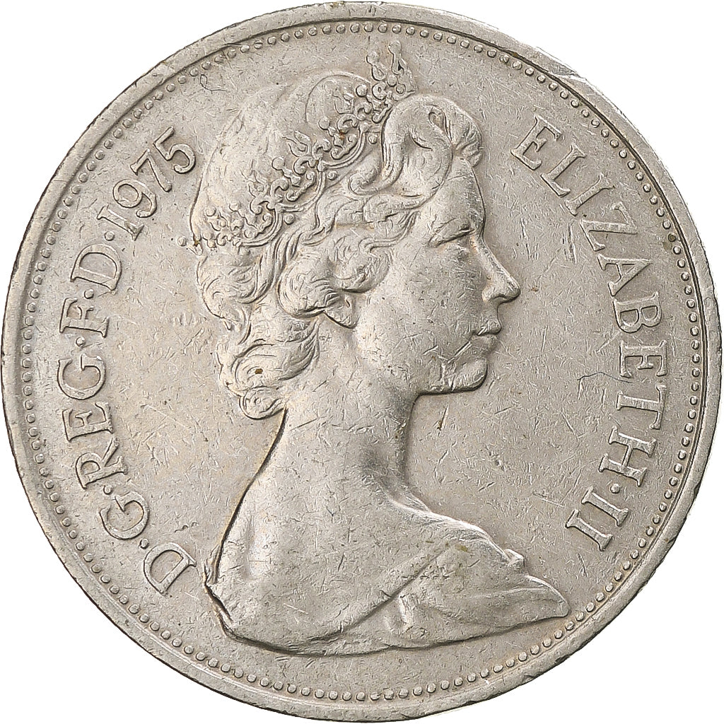 Münze, Großbritannien, Elizabeth II, 10 New Pence, 1971, SS, Kupfer-Nickel