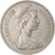 Munten, Groot Bretagne, Elizabeth II, 10 New Pence, 1971, ZF, Cupro-nikkel