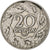 Poland, 20 Groszy, 1923, Warsaw, Nickel, EF(40-45), KM:12