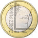 Słowenia, 3 Euro, Janez Puhar, 2014, BU, MS(63), Bimetaliczny