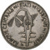 West African States, 100 Francs, 1984, EF(40-45), Nickel, KM:4