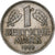 GERMANY - FEDERAL REPUBLIC, Mark, 1969, Stuttgart, EF(40-45), Copper-nickel
