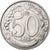 Włochy, 50 Lire, 1999, Rome, AU(50-53), Miedź-Nikiel, KM:183