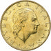 Włochy, 200 Lire, 1999, Rome, EF(40-45), Aluminium-Brąz, KM:218