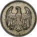 ALEMANHA, REPÚBLICA DE WEIMAR, Mark, 1924, Stuttgart, VF(30-35), Prata, KM:42