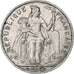 Nova Caledónia, 5 Francs, 1983, Paris, Alumínio, VF(30-35), KM:16