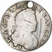 France, 20 Sols, 1/6 ECU, 1720, Louis XV, TB, Argent