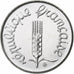 France, Centime, Épi, 1987, Paris, FDC, Stainless Steel, MS(65-70), KM:928