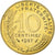 France, 10 Centimes, Marianne, 1987, Paris, FDC, Aluminum-Bronze, MS(65-70)