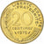Moneda, Francia, Marianne, 20 Centimes, 1976, Paris, FDC, FDC, Aluminio -