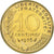 Francja, 10 Centimes, Marianne, 1976, Paris, FDC, Aluminium-Brąz, MS(65-70)