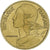 França, 5 Centimes, Marianne, 1976, Paris, FDC, Alumínio-Bronze, MS(65-70)