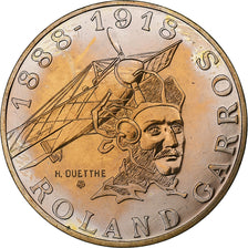 Frankrijk, 10 Francs, Roland Garros, 1988, Paris, FDC, Aluminum-Bronze, FDC
