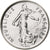 Francja, 5 Francs, Semeuse, 1990, Paris, FDC, Nikiel powlekany miedzią i