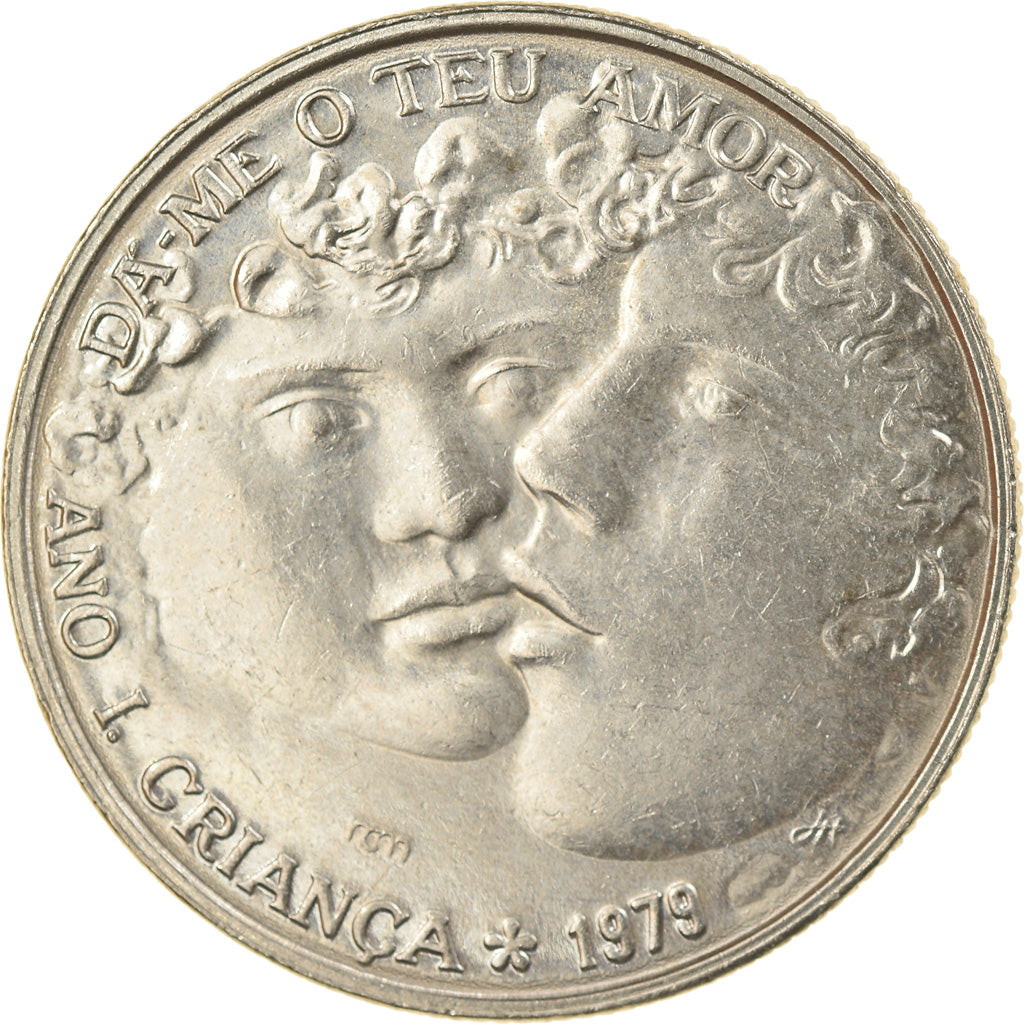 Moneda, Portugal, International Year of the Child, 25 Escudos, 1979, Portugal
