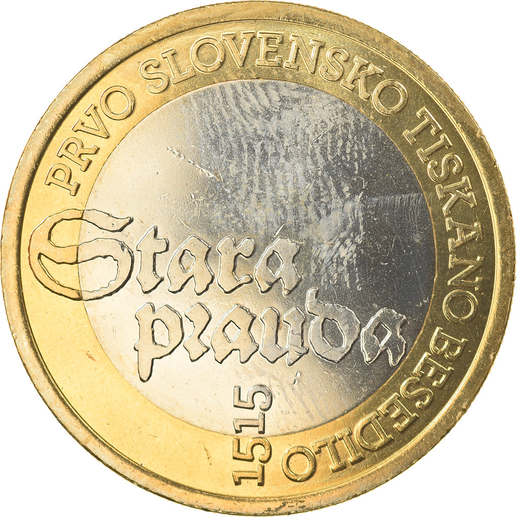 Slovenia, 3 Euro, 300e anniversaire de la révolte paysanne de Tolmin en 1713