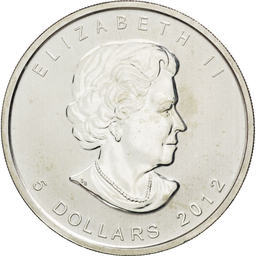 Coin, Canada, Elizabeth II, 5 Dollars, 2012, Royal Canadian Mint, MS(65-70)