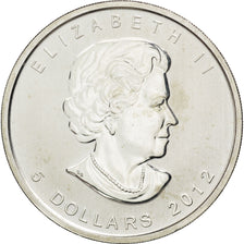 Coin, Canada, Elizabeth II, 5 Dollars, 2012, Royal Canadian Mint, MS(65-70)
