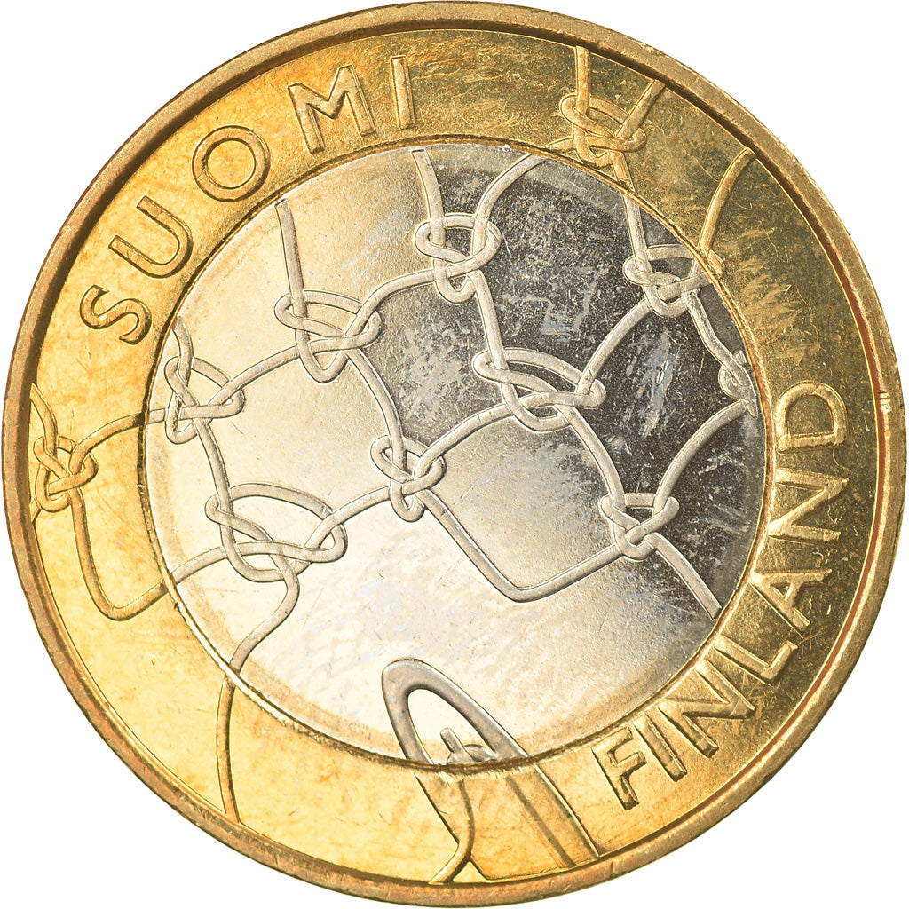 Finlande, 5 Euro, Province d'Åland, 2011, Vantaa, SPL, Bi-Metallic, KM:177