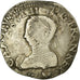 Moneta, Francia, Teston, 1563, Bordeaux, MB+, Argento, Sombart:4602
