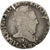 Moneta, Francja, 1/2 Franc, 1587, Rennes, VF(20-25), Srebro, Sombart:4716