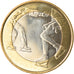 Finland, 5 Euro, Figure skating, 2015, MS(63), Bi-Metallic