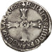 FRANCE, 1/4 Ecu, 1600, Nantes, VF(30-35), Silver, Sombart #4686, 9.55
