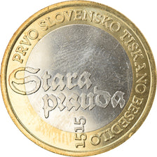 Slovenia, 3 Euro, Stara Prauda, 2015, MS(63), Bi-Metallic