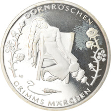 Germany, 10 Euro, Dornröschen, 2015, Proof, MS(65-70), Silver
