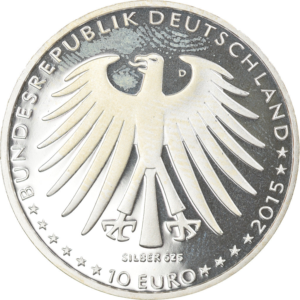 Germany, 10 Euro, Dornröschen, 2015, Proof, MS(65-70), Silver
