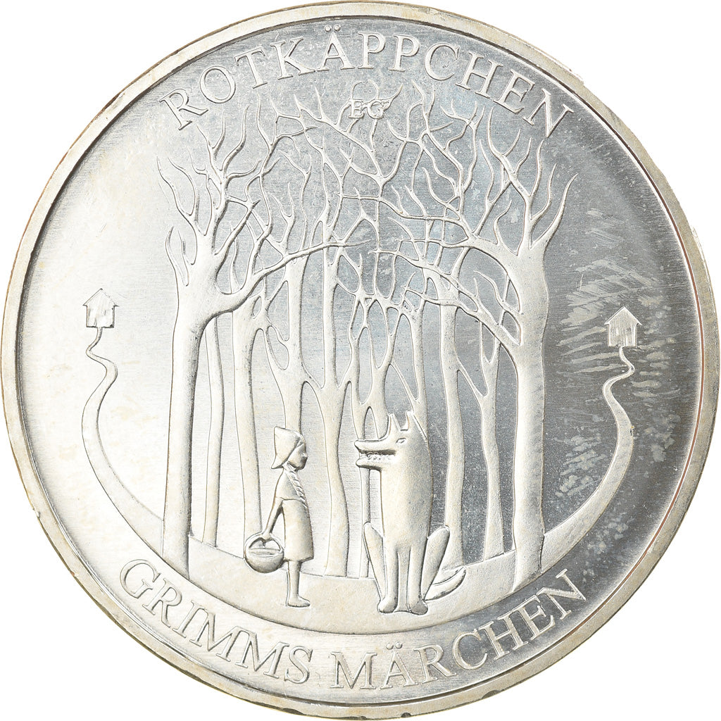 Allemagne, 20 Euro, Rotkäppchen, 2016, FDC, Argent
