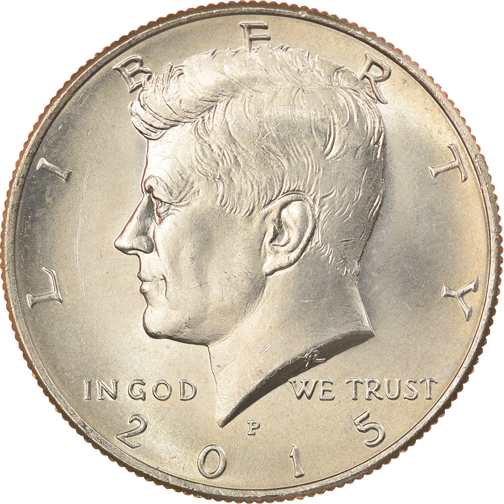 Coin, United States, Kennedy Half Dollar, Half Dollar, 2015, Philadelphia