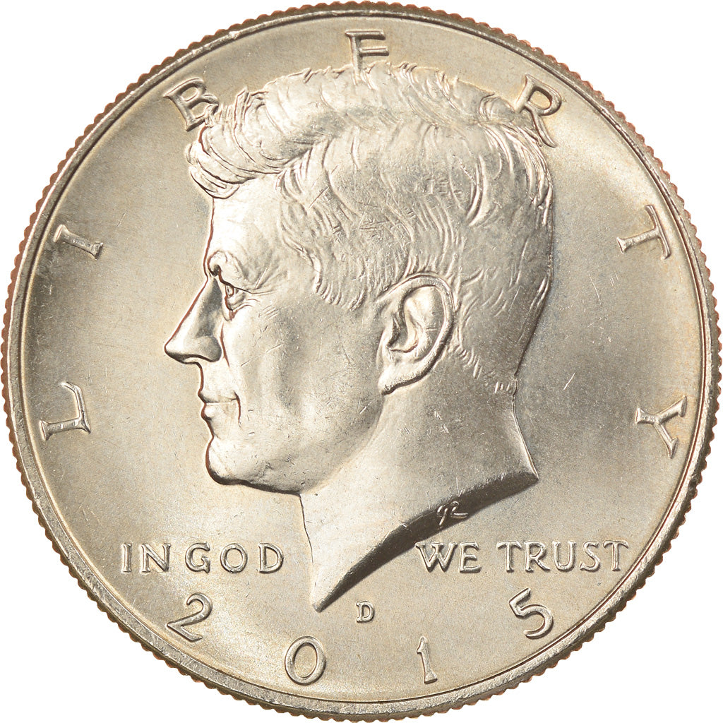 Coin, United States, Kennedy Half Dollar, Half Dollar, 2015, Denver, MS(63)