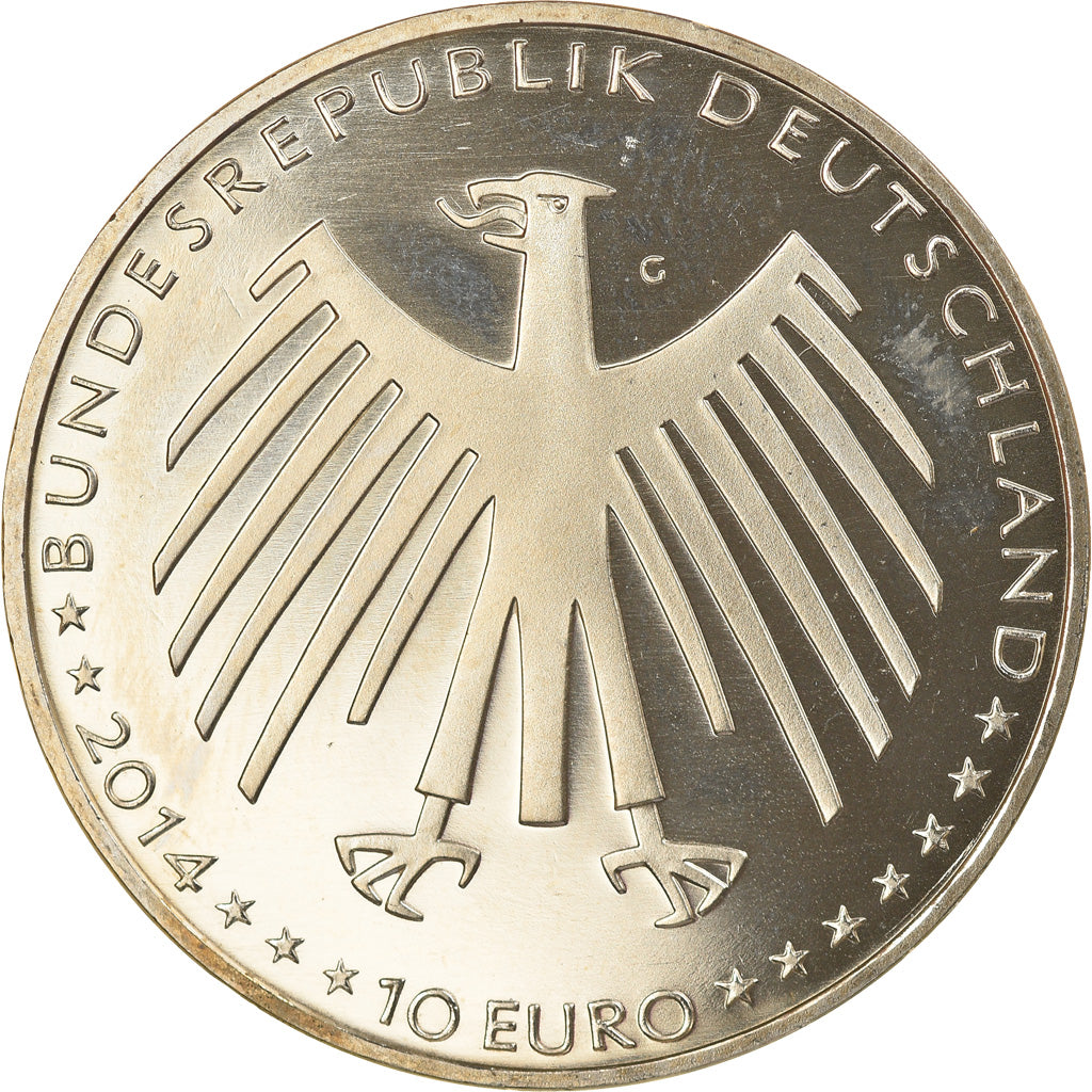 Germany, 10 Euro, Hänsel and Gretel, 2014, Karlsruhe, MS(63), Copper-nickel