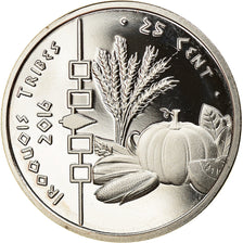 Moneta, USA, IROQUOIS, 25 Cents, 2016, Exonumia, MS(65-70), Miedź-Nikiel