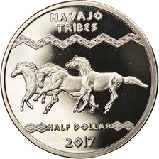 Coin, United States, Navajo, 50 Cents, 2017, Exonumia, MS(65-70), Copper-nickel