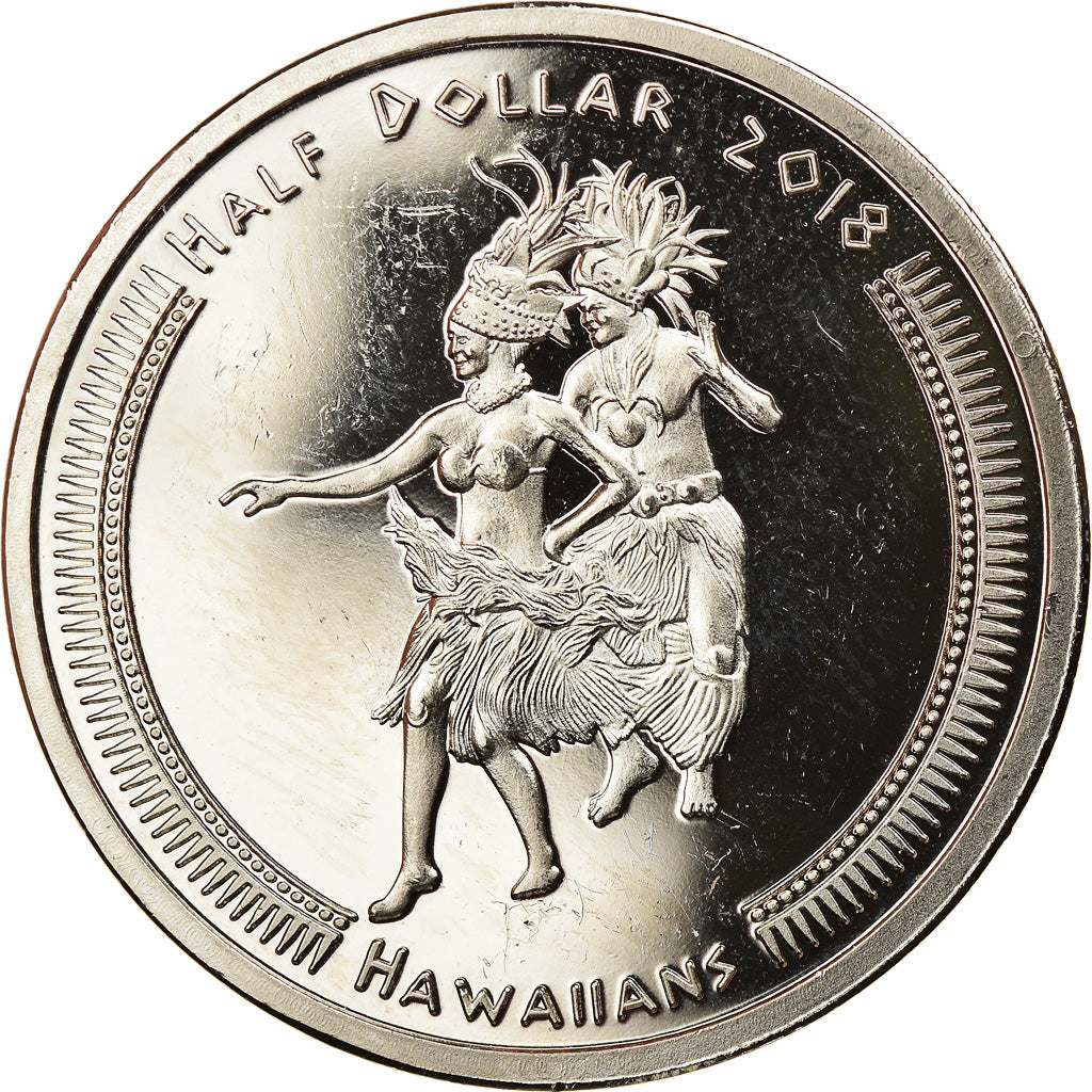 Coin, United States, Hawaiians, Half Dollar, 2018, Exonumia, MS(65-70)