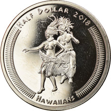 Coin, United States, Hawaiians, Half Dollar, 2018, Exonumia, MS(65-70)