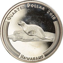Monnaie, États-Unis, Hawaiians, Quarter, 2018, Paranumismatique, FDC
