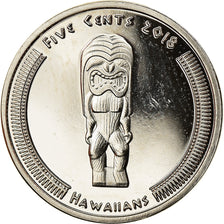 Coin, United States, Hawaiians, 5 Cents, 2018, Exonumia, MS(65-70)