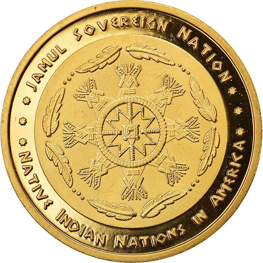 Monnaie, États-Unis, Sioux, Dollar, 2018, Paranumismatique, SPL, Laiton