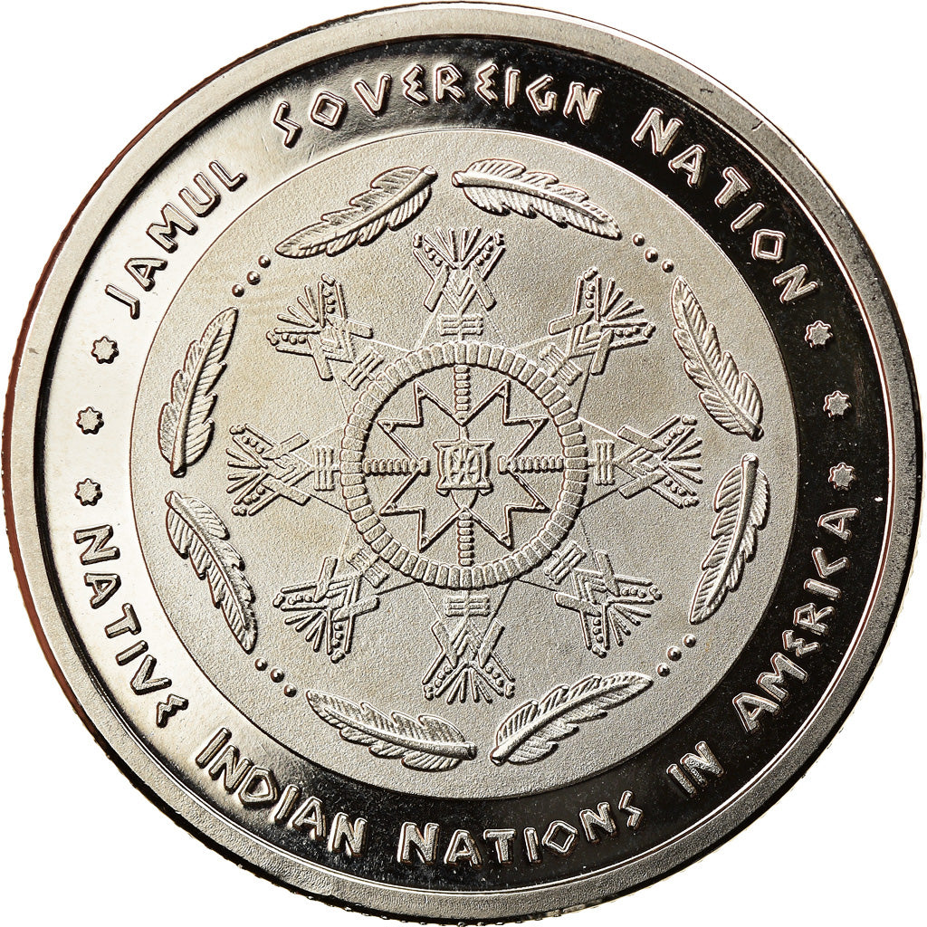 Coin, United States, Sioux, 50 Cents, 2018, Exonumia, MS(65-70), Copper-nickel