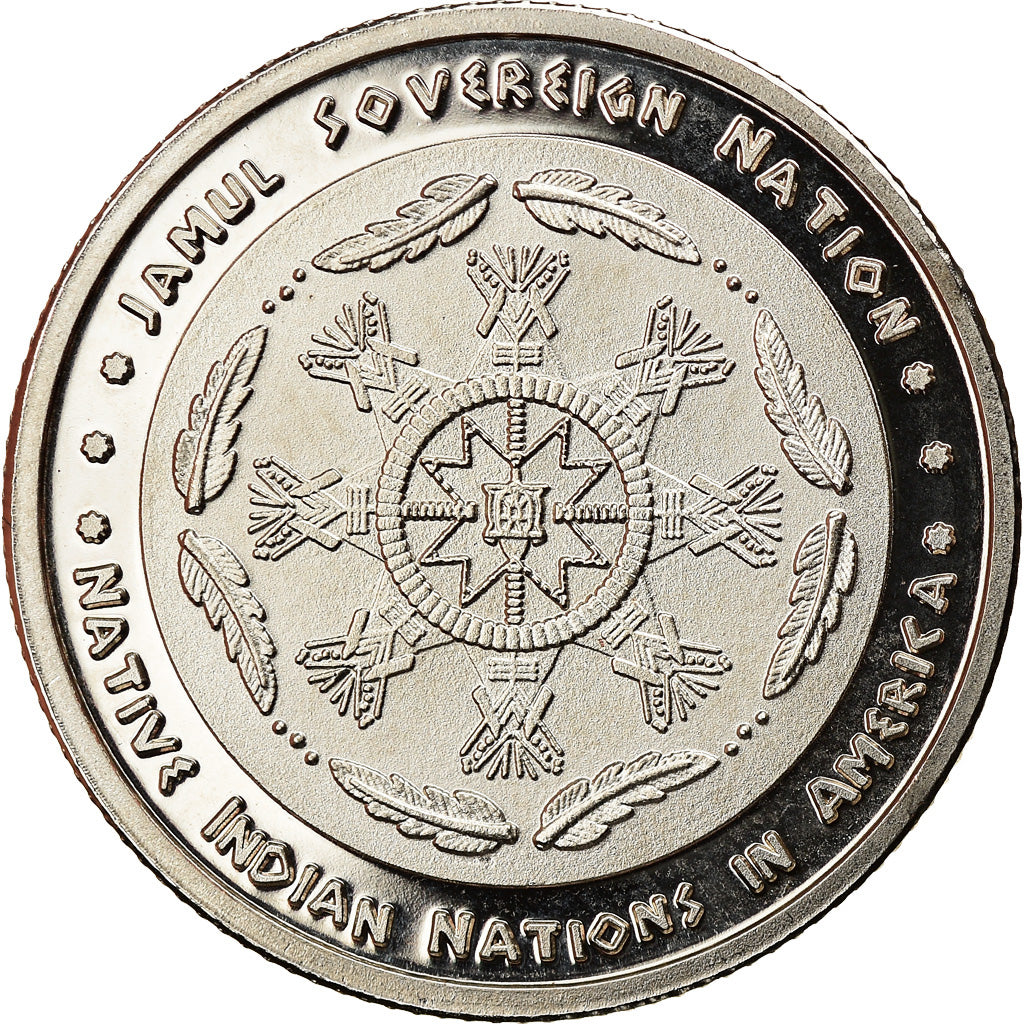 Coin, United States, Sioux, 25 Cents, 2018, Exonumia, MS(65-70), Copper-nickel