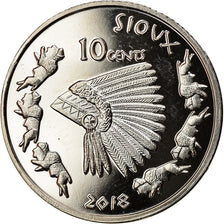 Monnaie, États-Unis, Sioux, 10 Cents, 2018, Paranumismatique, FDC