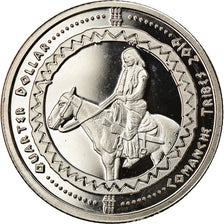 Moneta, USA, Commanche, Quarter, 2019, Exonumia, MS(65-70), Miedź-Nikiel