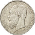 BELGIUM, 5 Francs, 5 Frank, 1874, KM #24, EF(40-45), Silver, 24.88