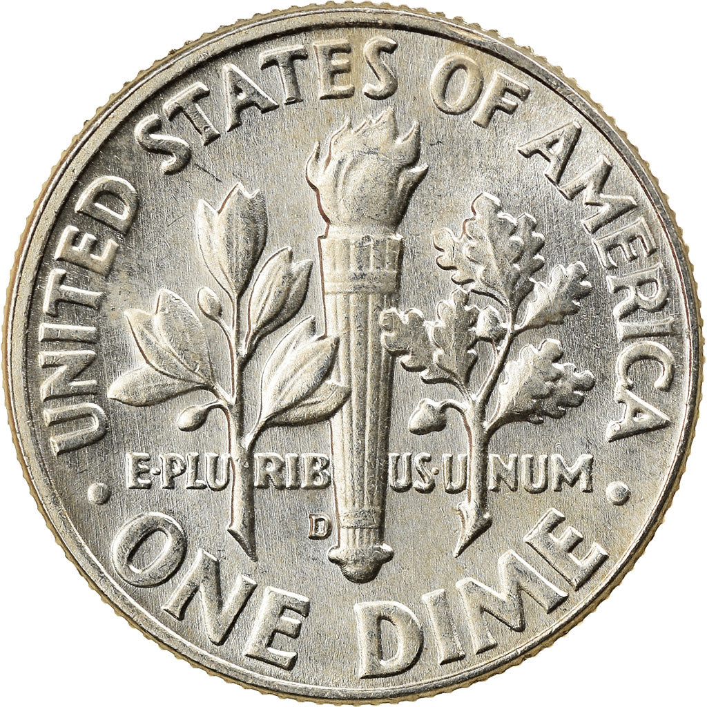 Coin, United States, Roosevelt Dime, Dime, 1964, U.S. Mint, Denver, MS(63)