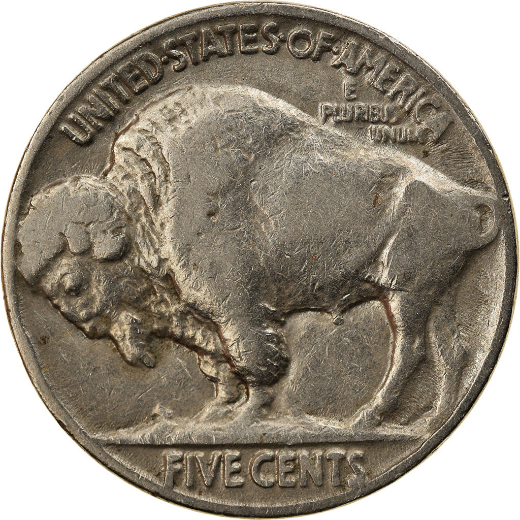 Moneta, USA, Buffalo Nickel, 5 Cents, 1936, U.S. Mint, Philadelphia, EF(40-45)
