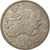 Moneda, Mónaco, Rainier III, 100 Francs, Cent, 1950, Monaco, MBC+, Cobre -